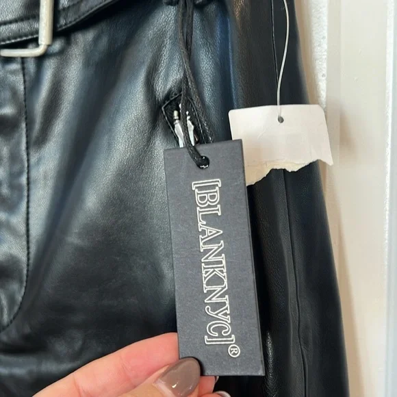 nwt BLANK NYC Faux Leather Maxi Skirt - Picture 3 of 10
